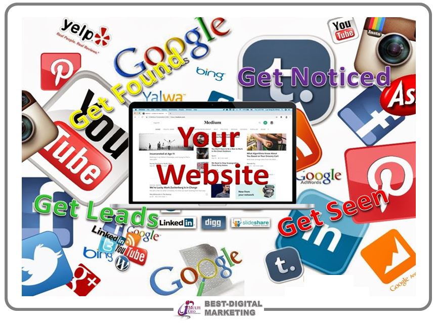 Get Found - Get Noticed - Get Seen - Get Leads